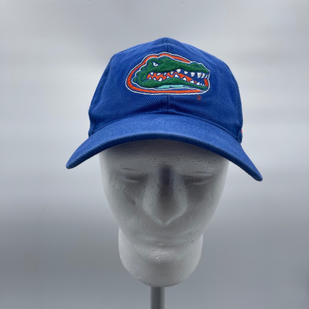 Nike F8WDI OS Blue Hat University of Florida Gators Vintage Embroidered Ball Cap